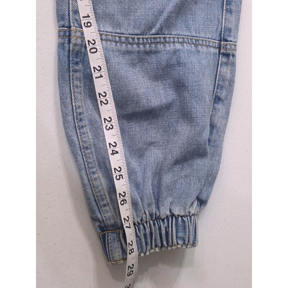 BDG Urban Outfitters Womens High Rise Cargo Jogger Jeans Blue Medium Wash 30W - Picture 8 of 10
